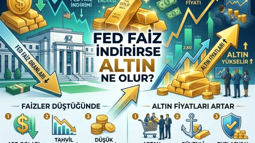 Fed Bugün Faizleri Düşürürse Altın Fiyatlarına Etkisi Ne Olur?