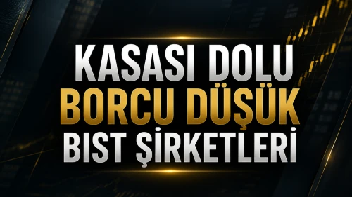 Kasası dolu borcu düşük BIST şirketleri