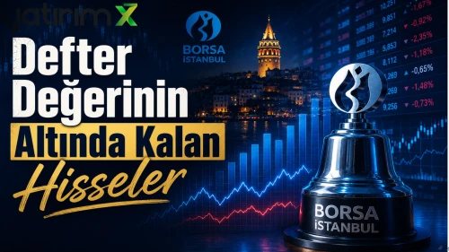 Defter değerinin altında kalan hisseler