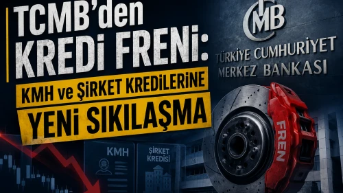 TCMB’den Kredi Freni: KMH ve Şirket Kredilerine Yeni Sıkılaşma