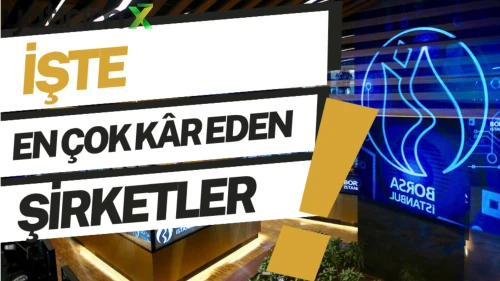 Hisselerin kâr ligi: Zirvedeki 10 şirket belli oldu