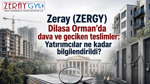Zeray (ZERGY) Dilasa Orman’da dava ve geciken teslimler: Yatırımcılar ne kadar bilgilendirildi?