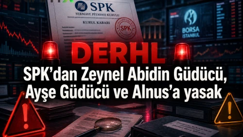 SPK'dan Zeynel Abidin Güdücü, Ayşe Güdücü ve Alnus'a yasak