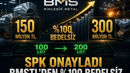 SPK onayladı: BMSTL'den %100 bedelsiz sermaye artırımı