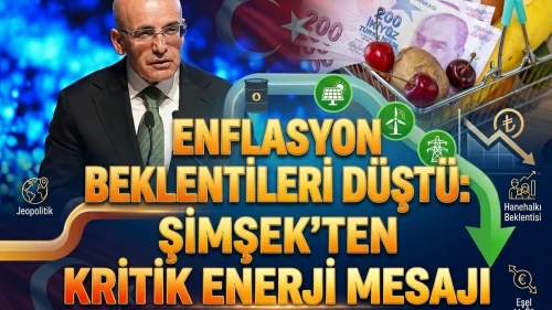 Şimşek'ten enflasyon açıklaması: Beklentiler 3,4 puan iyileşti