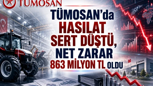 TÜMOSAN'da hasılat sert düştü, net zarar 863 Milyon TL oldu