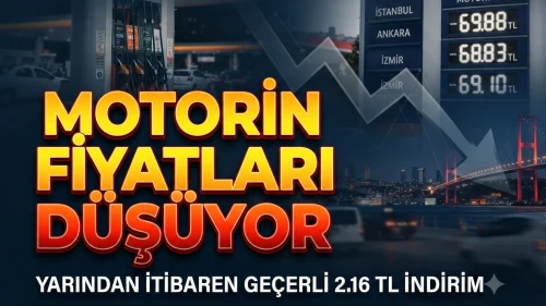 Motorin fiyatlarına 2,16 lira indirim: İşte yeni fiyatlar