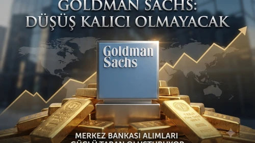 Goldman Sachs altın için açıkladı: Düşüşler kalıcı değil