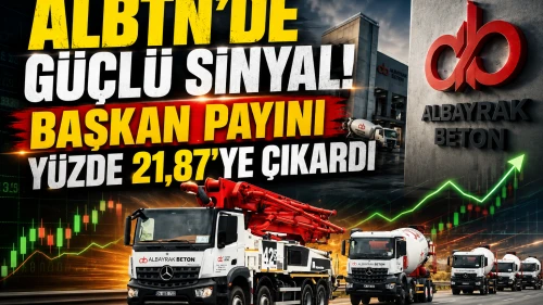 ALBTN'de başkan 1,66 milyon lot hisse aldı: İşte detaylar