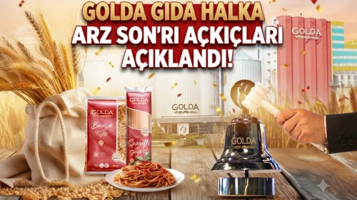 Golda Gıda halka arzı sonuçlandı: Kaç lot düştü? İşte yanıtı!