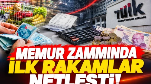 Temmuz enflasyonu sonrası memur zammı için ilk hesap