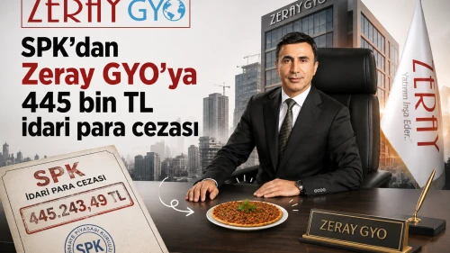 SPK'dan Zeray GYO'ya 445 bin TL idari para cezası verdi