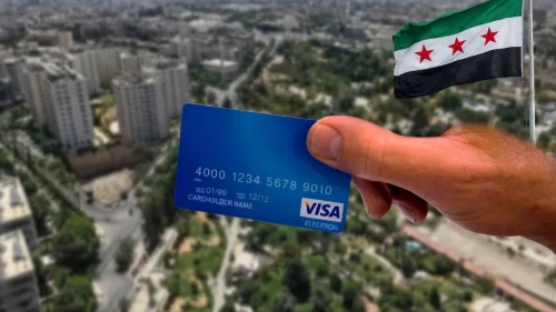Suriye'de kredi kartı dönemi: 47 yıl sonra Visa ile ödedi