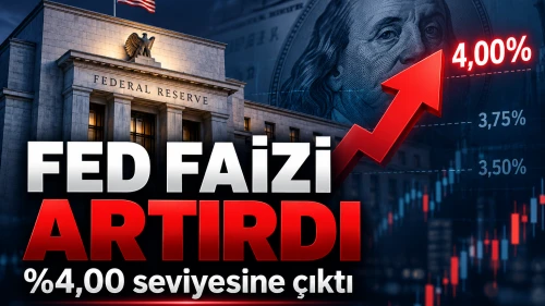 Fed faizi artırdı: Politika faizinde üst sınır yüzde 4’e çıktı
