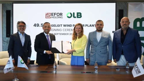 Efor Holding Gelgit RES için Alman OLB ile anlaştı