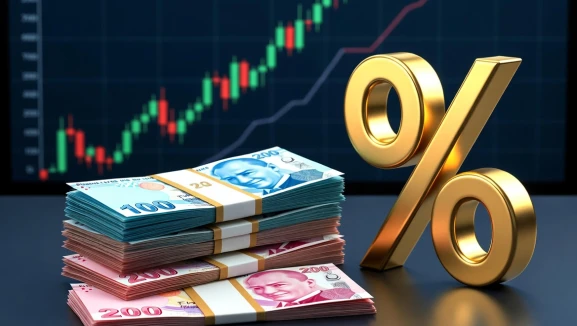 Türkiye'de paranın yarısından fazlası faizde bekliyor