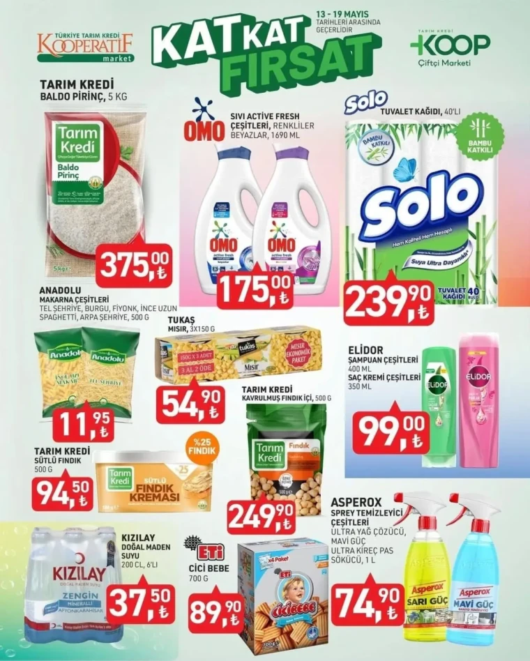 Tarım Kredi Koopmarket 16-18 Mayıs 2025 İndirim Kataloğu Yayımlandı! Ucuz Et, Süt ve Temel Gıda Fırsatları 1