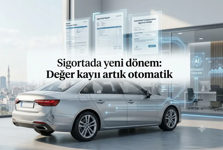 Sigortada Yeni Dönem: Değer Kaybı Artık Otomatik