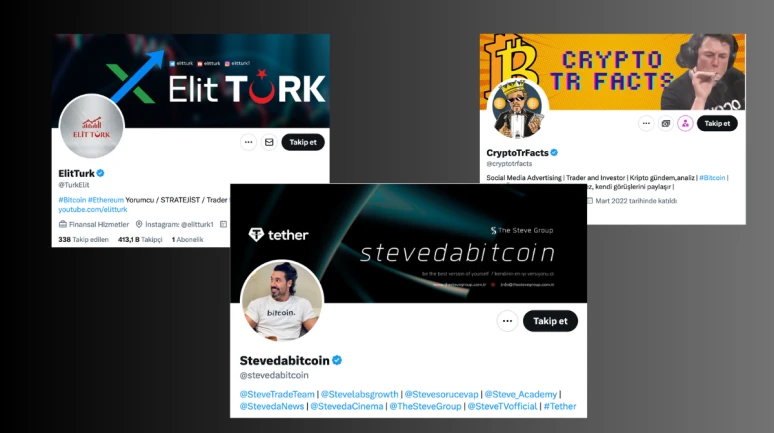 $VICE ekibinden sert iddia: Türk kripto fenomenleri @cryptotrfacts, @TurkElit ve @stevedabitcoin token satışlarıyla projeyi zarara uğrattı