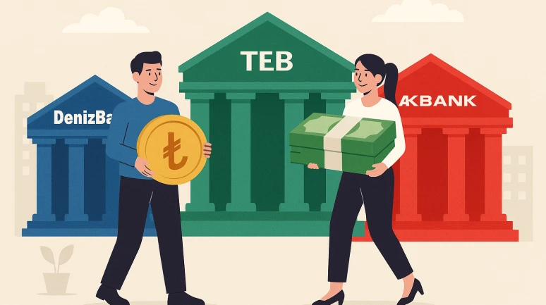 Faizsiz Kredi Fırsatları Başladı! DenizBank, TEB ve Akbank’tan Yeni Müşterilere Özel Kampanyalar