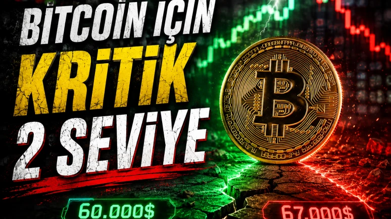 Bitcoin'de kritik alarm: Bu 2 seviye yönü tamamen değiştirecek