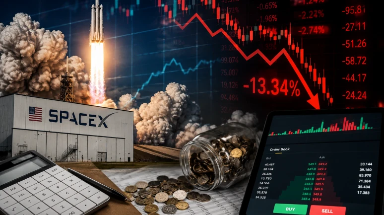 SpaceX geliri rekor kırdı, hisseler neden sert düştü?