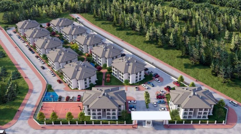 Kartepe Kent Konutları'nda 144 daire yarın teslim ediliyor