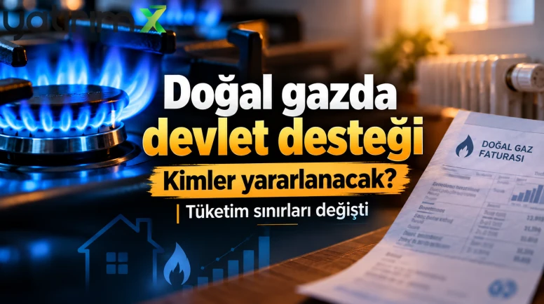 Doğal gazda devlet desteği değişiyor! Kimler yararlanacak