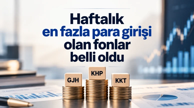 Haftalık en fazla para girişi olan fonlar belli oldu