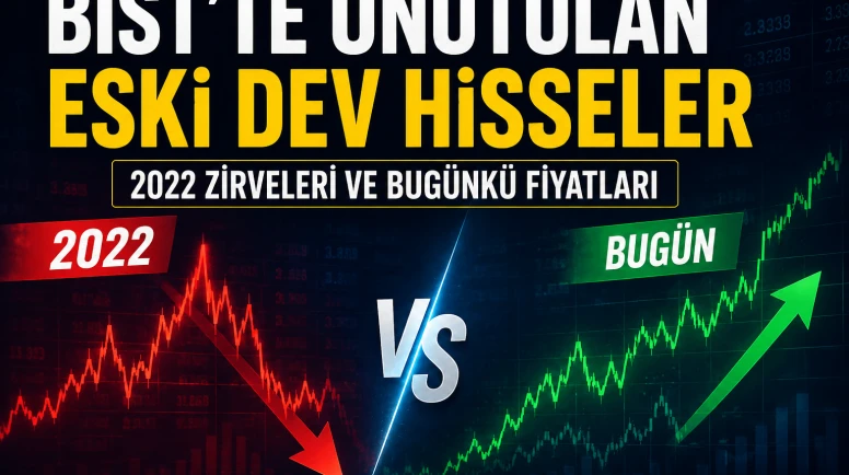 BIST’te bir dönemin gözdesi olan hisseler şimdi ne durumda?