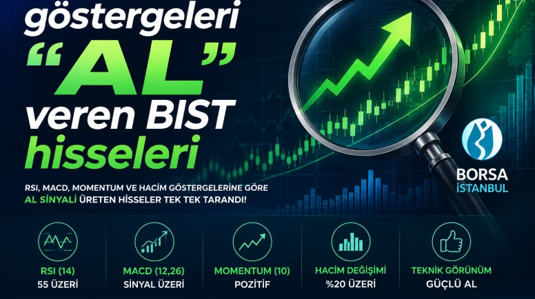 Göstergeleri al veren BIST hisseleri