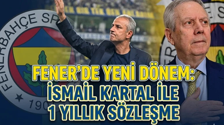 Fenerbahçe'de İsmail Kartal dönemi resmen başladı