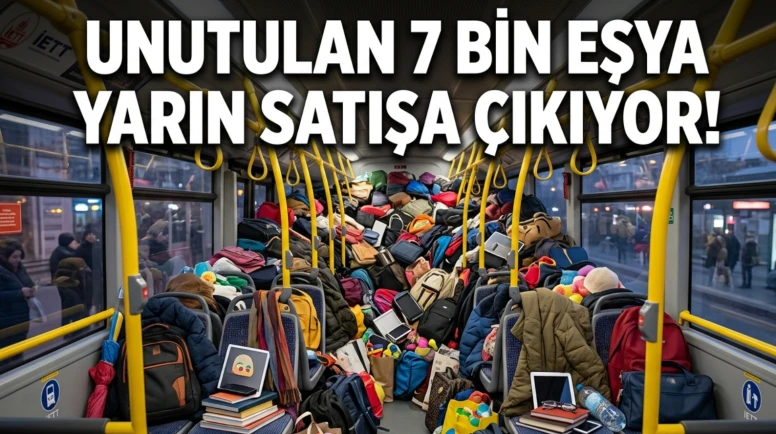 Unutulan eşyalar ihaleye çıkıyor: İETT satış için tarih verdi
