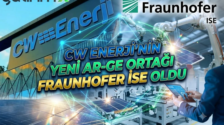 CW Enerji ve Fraunhofer Ise arasında stratejik Ar-Ge ortaklığı