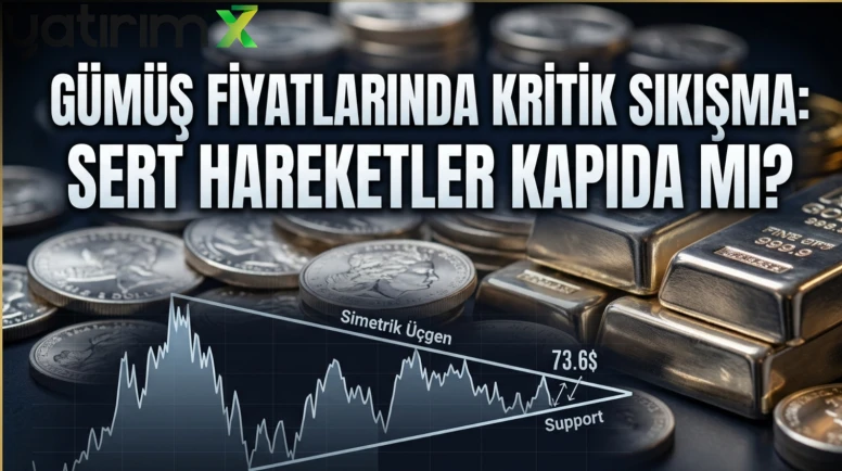 Gümüş fiyatları teknik seviyede sıkıştı! Sert kırılım yakın