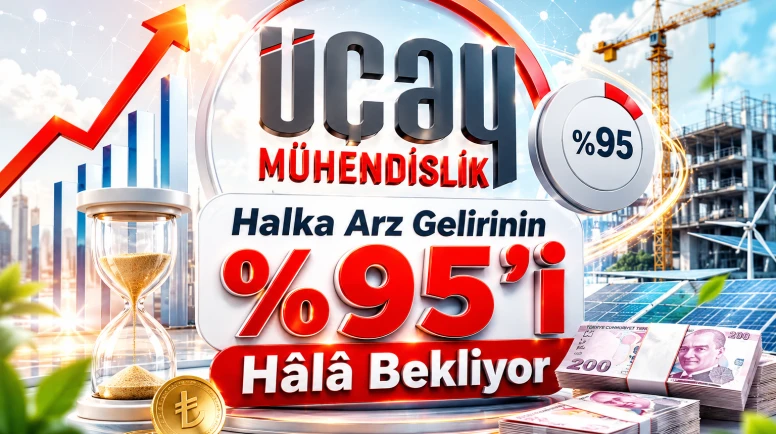 Üçay (UCAYM) Halka Arz Gelirinin %95'i Hâlâ Bekliyor