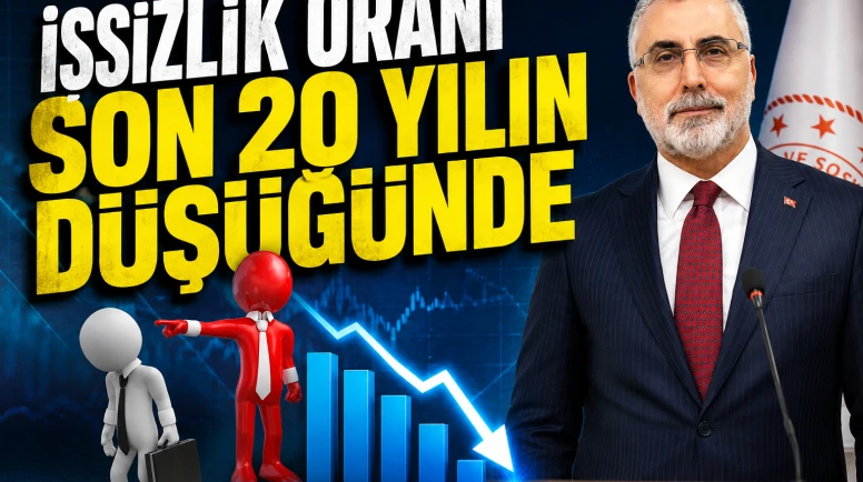 İşsizlik oranı 38 aydır tek hanede: Bakan Işıkhan açıkladı