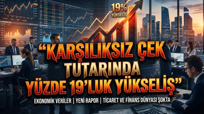 Çek piyasasında alarm: Karşılıksız çek tutarı yüzde 19 arttı