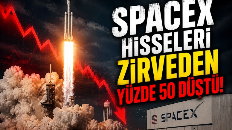 SpaceX hisseleri yarı yarıya düştü: Gözler 4 Ağustos bilançosunda