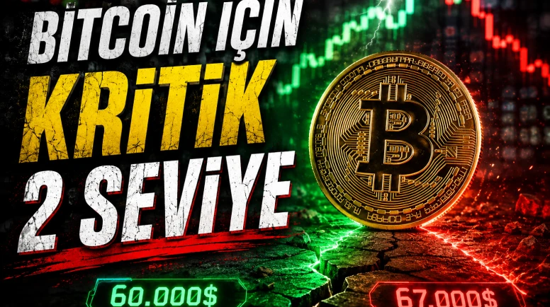 Bitcoin'de kritik alarm: Bu 2 seviye yönü tamamen değiştirecek