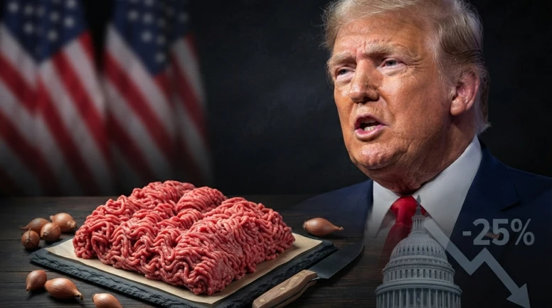 ABD Başkanı Trump'tan 300 bin ton kıyma için vergi muafiyeti