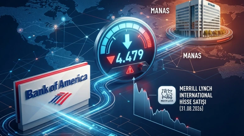 BofA Manas Enerji'de pay oranını yüzde 4,47'ye düşürdü