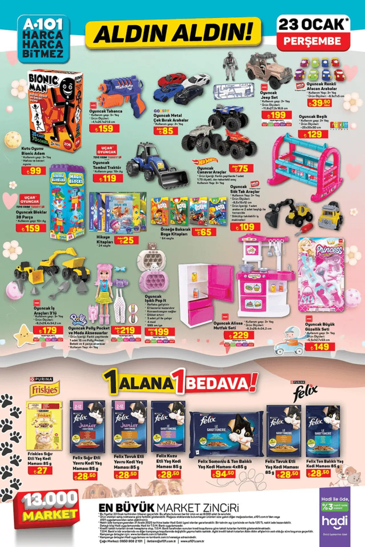 A101 ALDIN ALDIN 23 OCAK PERŞEMBE AKTÜEL KATALOĞU
