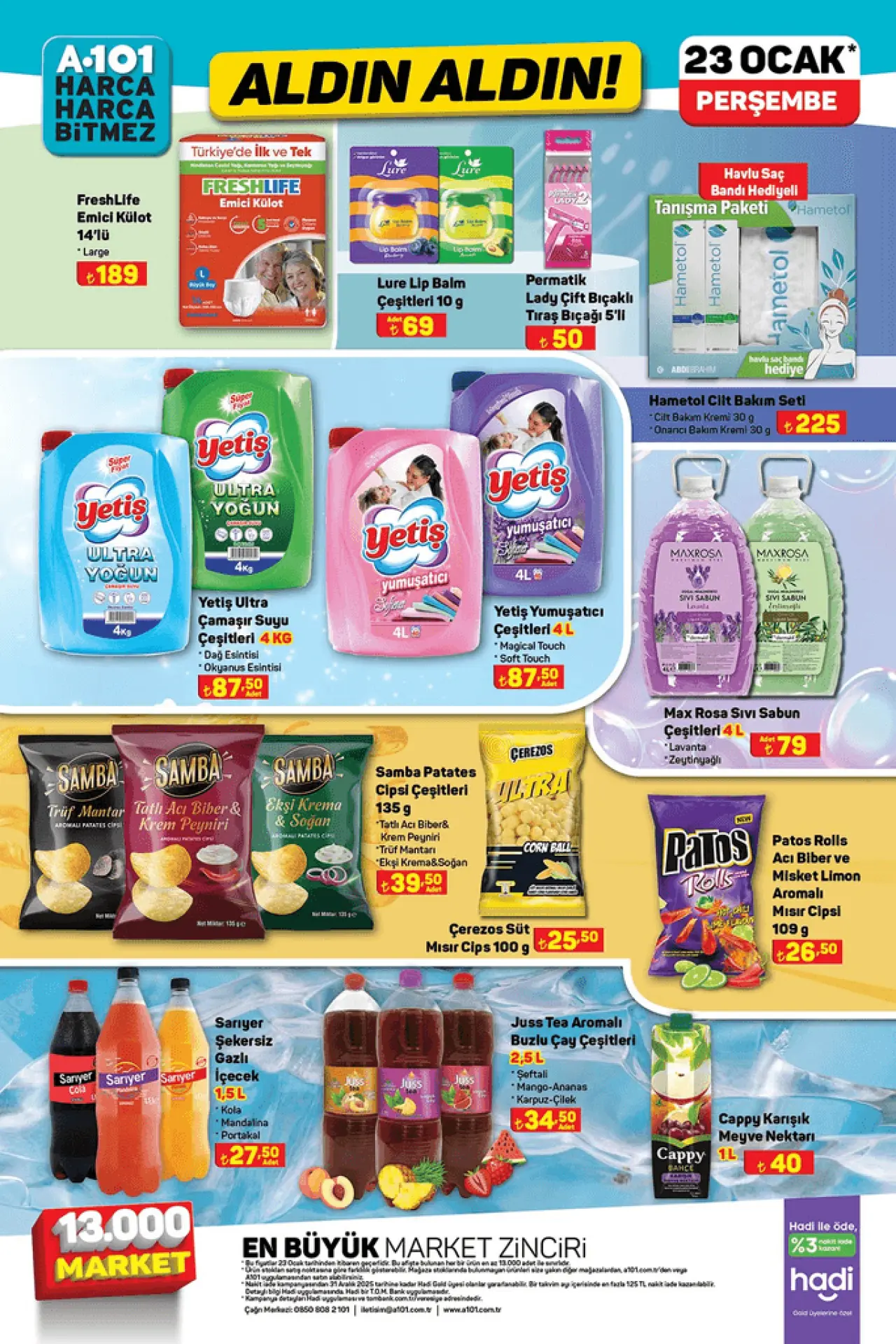 A101 ALDIN ALDIN 23 OCAK PERŞEMBE AKTÜEL KATALOĞU