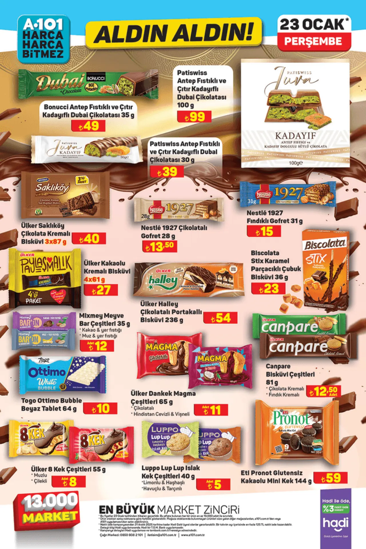 YARIN RAFLARDA SATIŞTA A101 23 OCAK ALDIN ALDIN AKTÜEL KATALOĞU | A101 Aldın Aldın 23 Ocak aktüel kataloğunda bu hafta neler var Oppo Cep Telefonu, JVC TV, Kiwi Dik Süpürge, Overlok Makinesi...