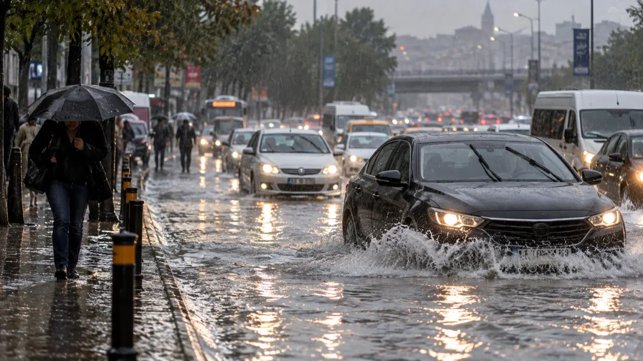 İstanbul için sel alarmı! Mesainizin bitmesini beklemeyin, erken çıkın -  Dünya Gazetesi