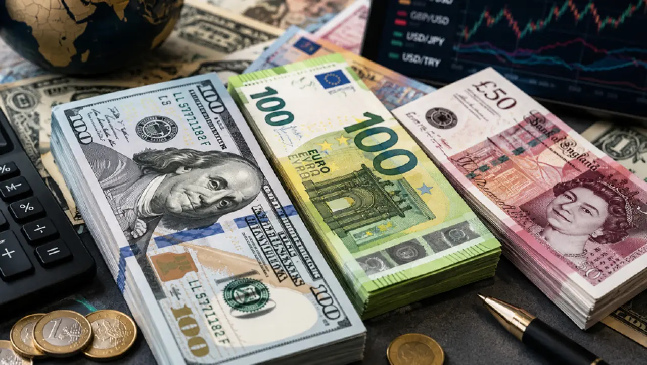Dolar ve euro yükseldi: Döviz piyasasında son rakamlar | EKOTÜRK
