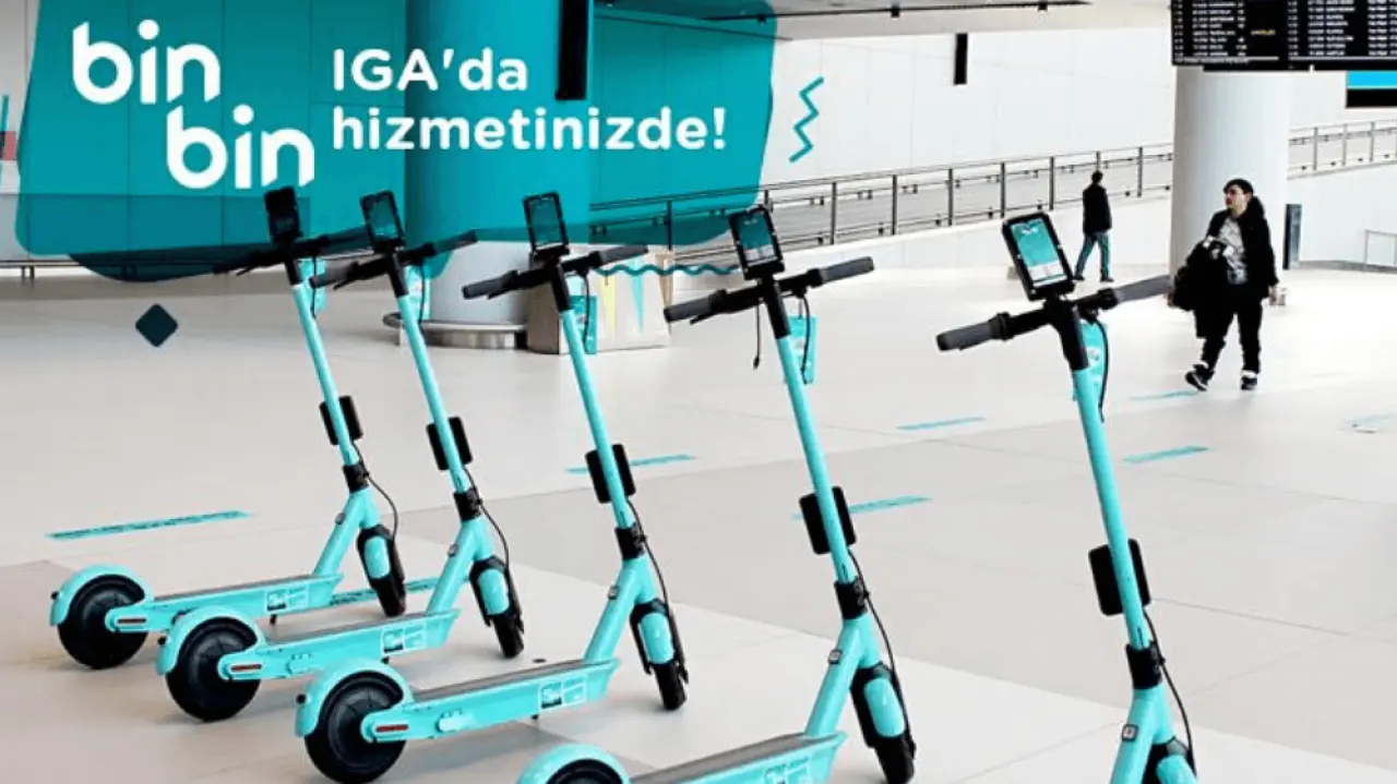 İstanbul Havalimanı ve üniversite kampüsleri için elektrikli scooter kiralama girişimi: BinBin - Webrazzi